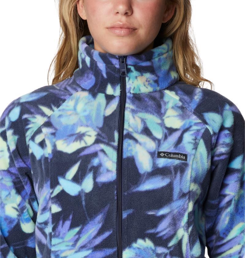 Benton Springs Printed Full Zip - Womens - Nocturnal / Wisterian 6