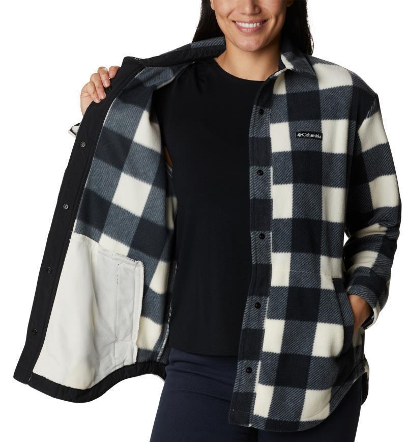 Benton Springs Shirt Jacket - Womens - Chalk Check Print 4