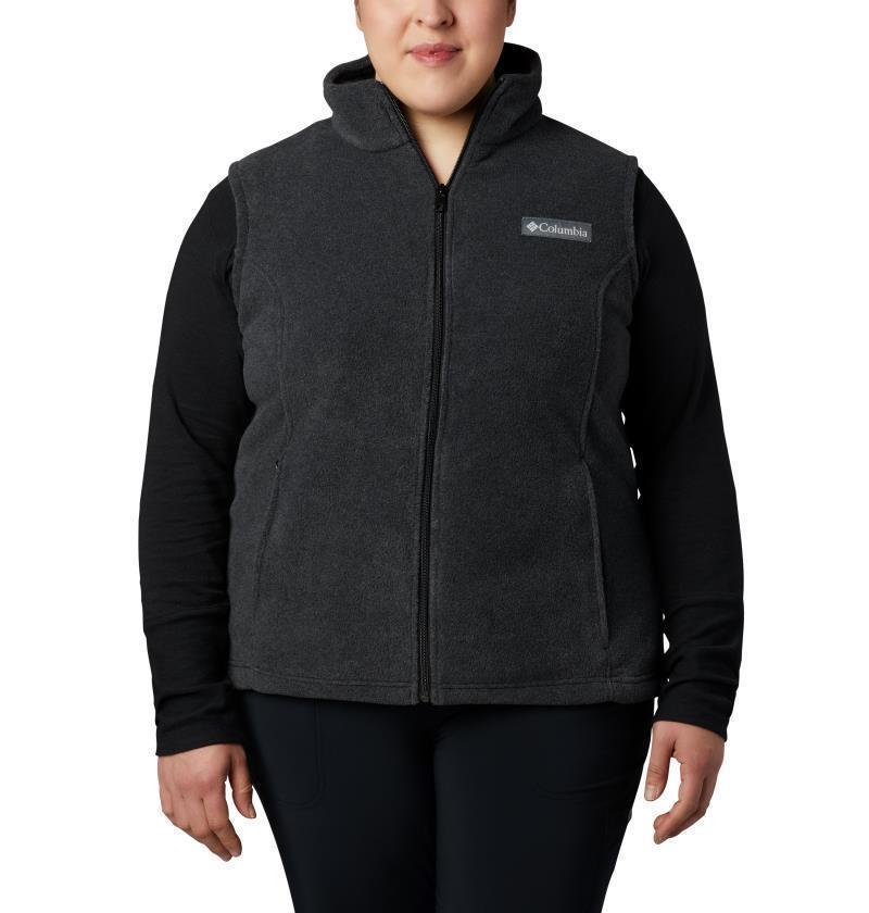 Benton Springs Vest - Plus - Womens - Charcoal Heather 1