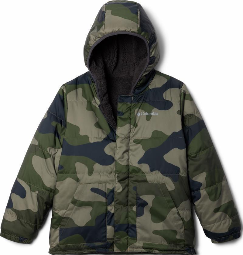 Big Fir Reversible Jacket - Youth Boys - Stone Green Mod Camo / Shark 1