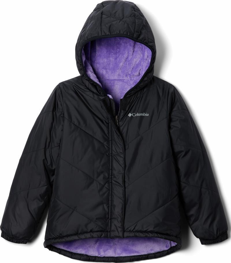 Big Fir Reversible Jacket - Youth Girls - Black / Paisley Purple 1