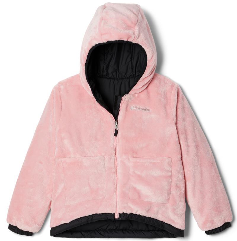 Big Fir Reversible Jacket - Youth Girls - Black / Pink Orchid 1