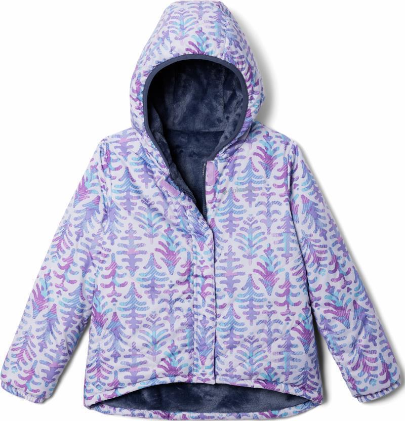 Big Fir Reversible Jacket - Youth Girls - Gumdrop Conifers / Nocturnal 1