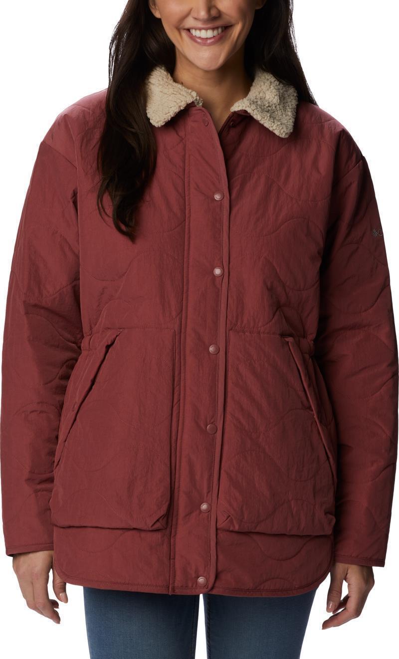 Birchwood Quilted Jacket - Womens - Beetroot 1