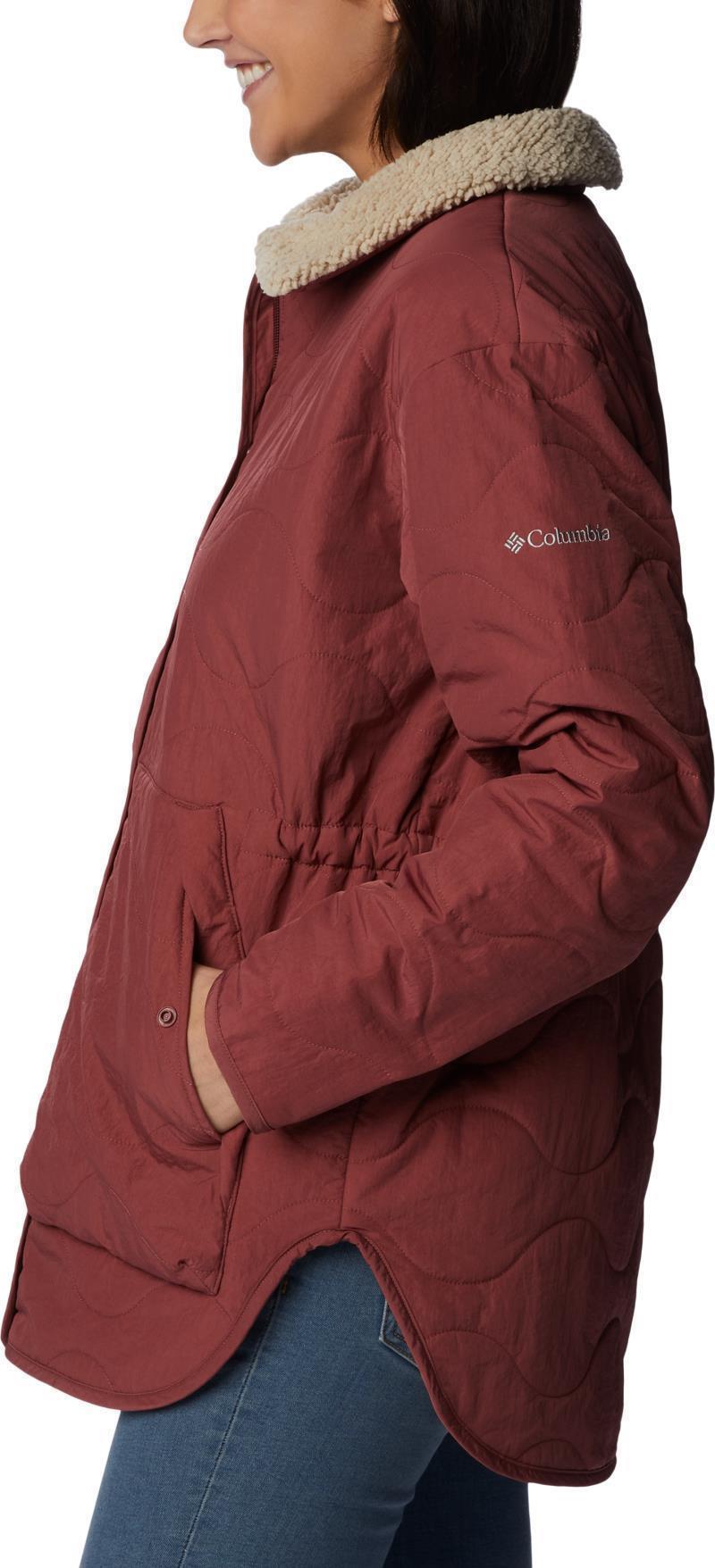 Birchwood Quilted Jacket - Womens - Beetroot 4
