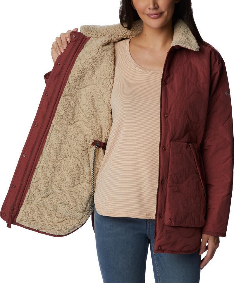 Birchwood Quilted Jacket - Womens - Beetroot 5