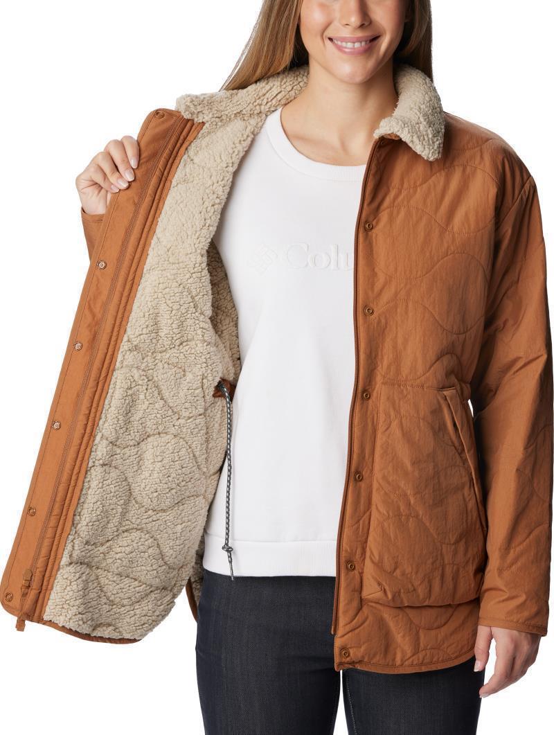 Birchwood Quilted Jacket - Womens - Camel Brown 4