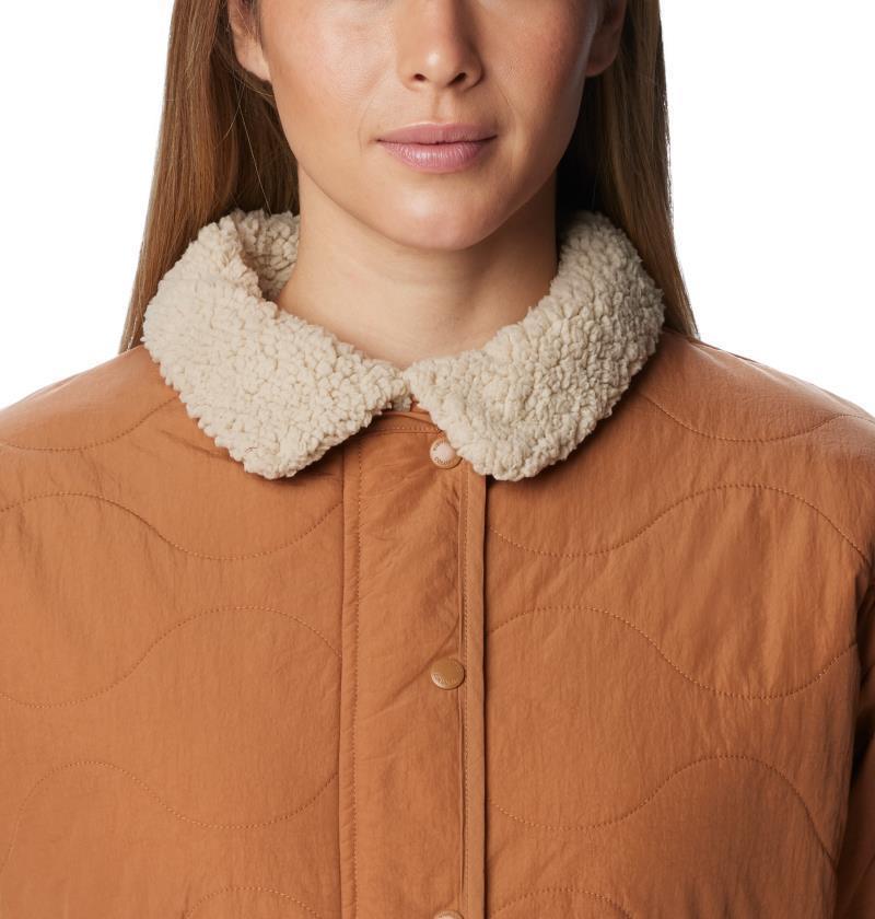 Birchwood Quilted Jacket - Womens - Camel Brown 6