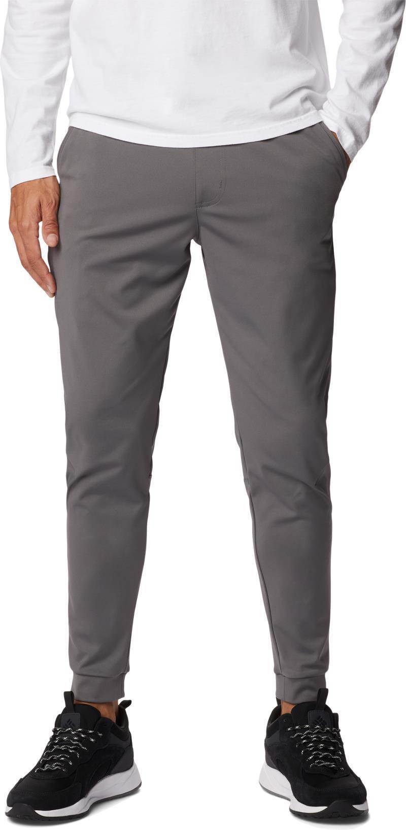 Black Mesa Knit Joggers - Mens - City Grey 1