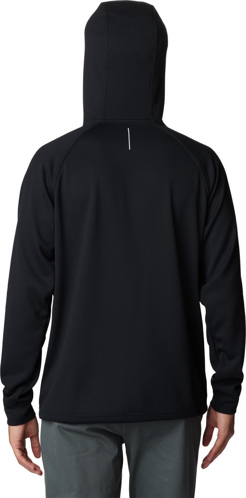 Black Mesa Waffle Knit Hoodie - Mens - Black 2