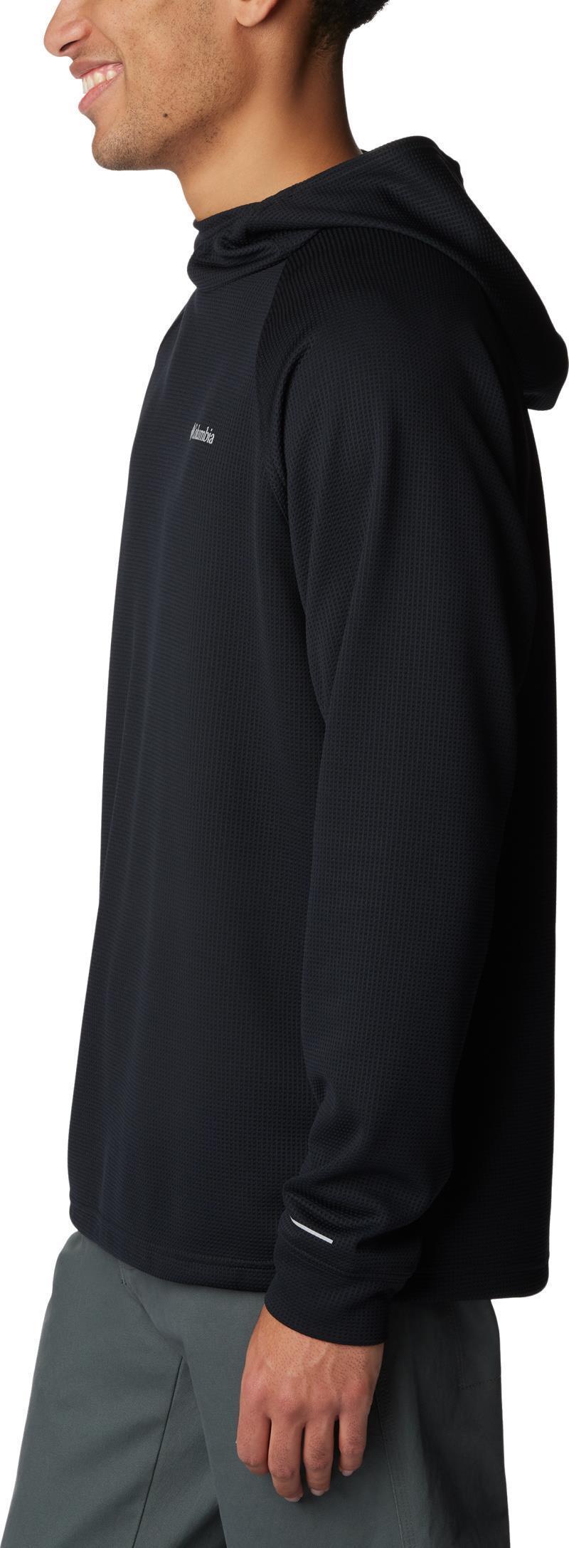 Black Mesa Waffle Knit Hoodie - Mens - Black 3