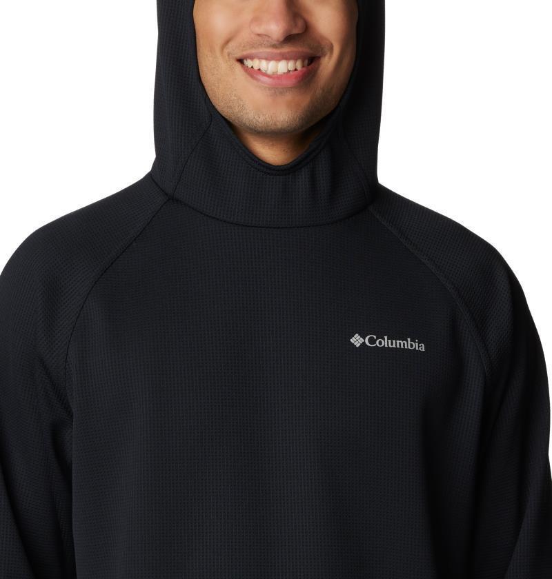 Black Mesa Waffle Knit Hoodie - Mens - Black 4