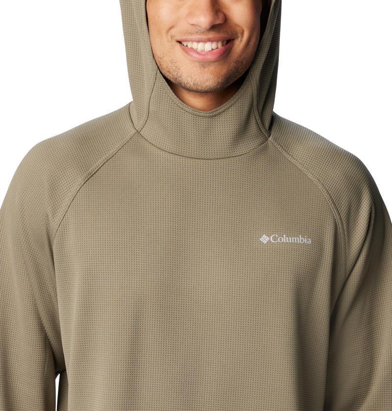 Black Mesa Waffle Knit Hoodie - Mens - Stone Green 4