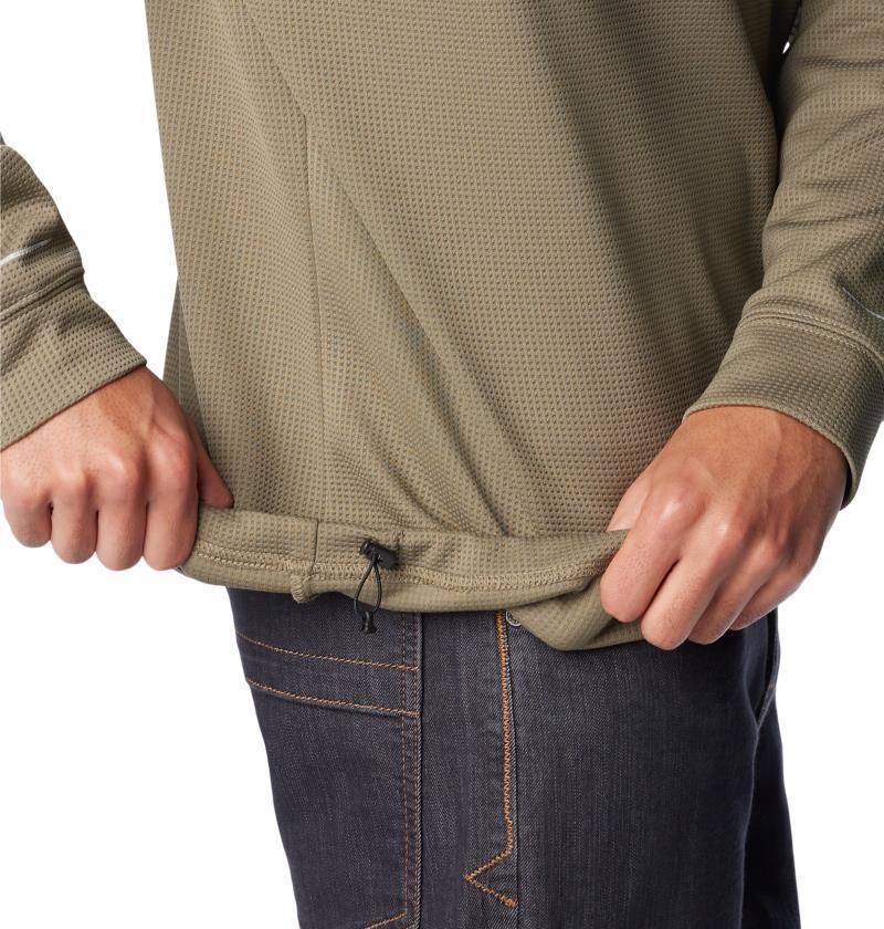 Black Mesa Waffle Knit Hoodie - Mens - Stone Green 6