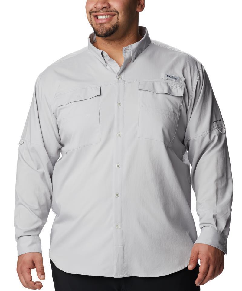 Blood and Guts IV Woven LS - Big - Mens - Cool Grey 1