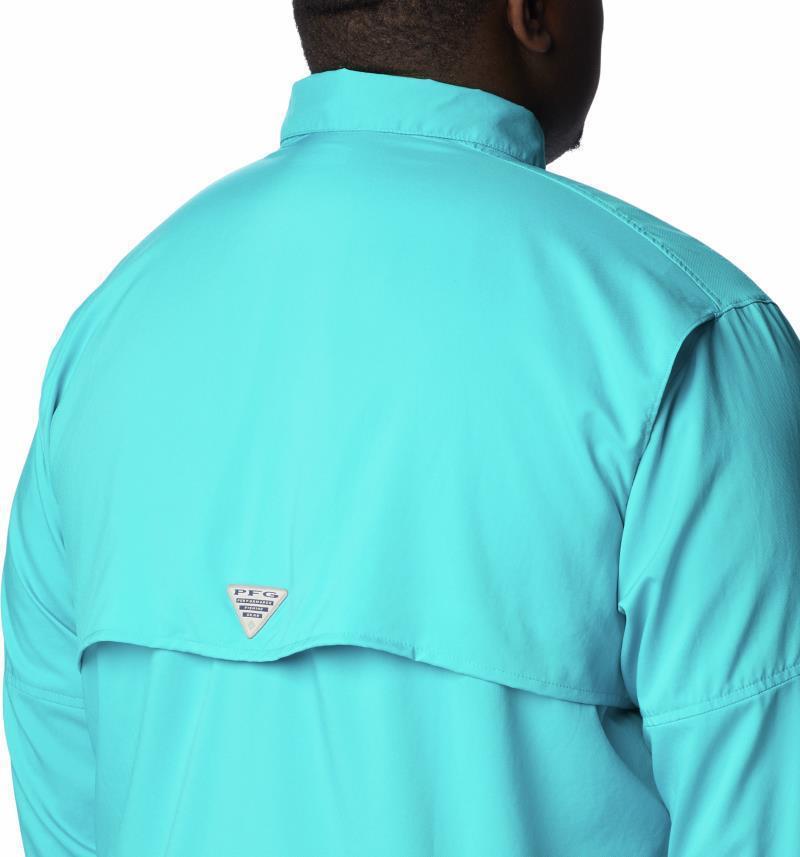 Blood and Guts IV Woven LS - Big - Mens - Ocean Teal 5