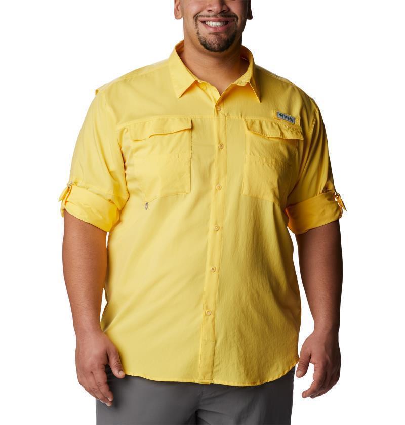 Blood and Guts IV Woven LS - Big - Mens - Sun Glow 4