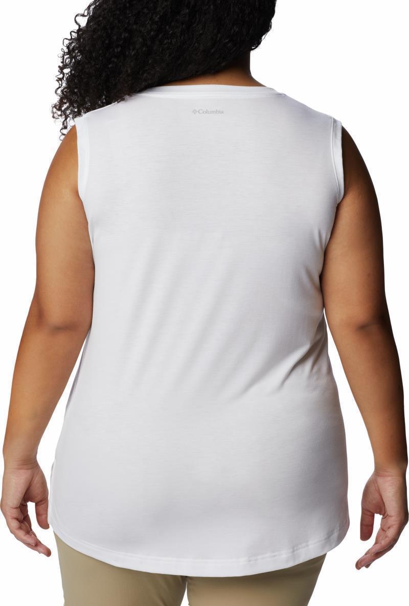 Boundless Beauty Tank - Plus - Womens - White 2