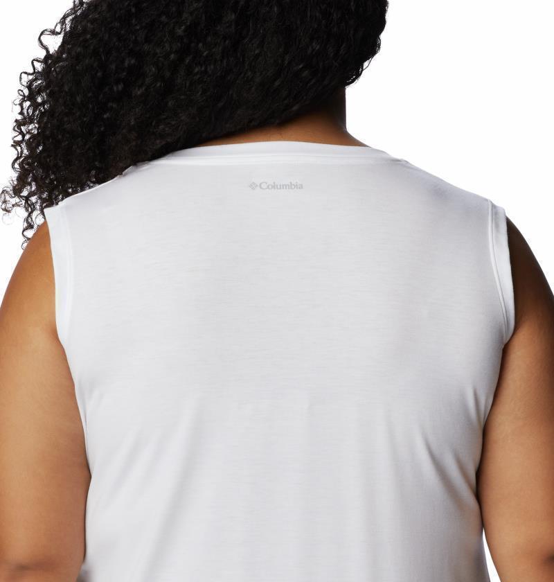 Boundless Beauty Tank - Plus - Womens - White 3