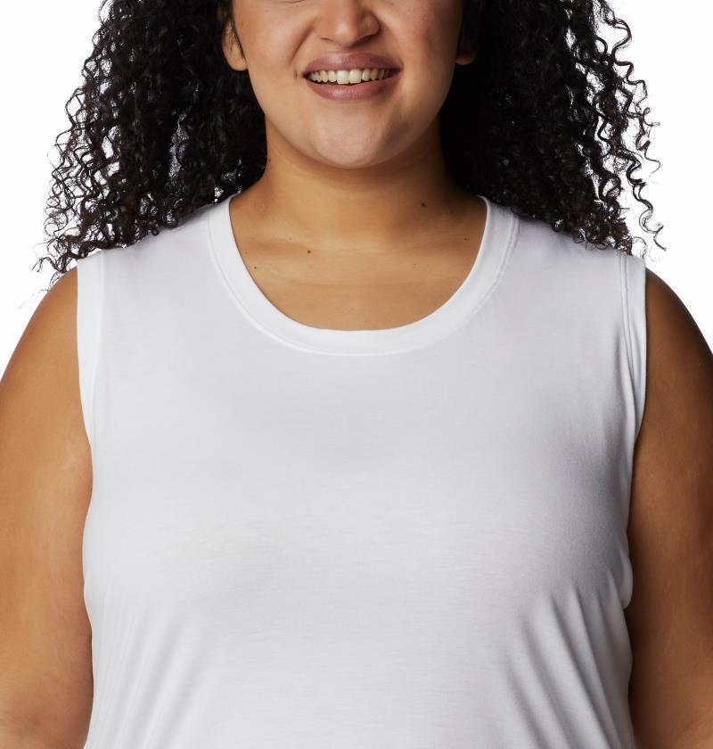 Boundless Beauty Tank - Plus - Womens - White 4
