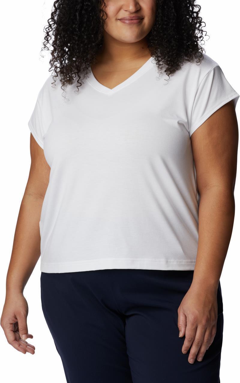 Boundless Beauty Tee - Plus - Womens - White 1