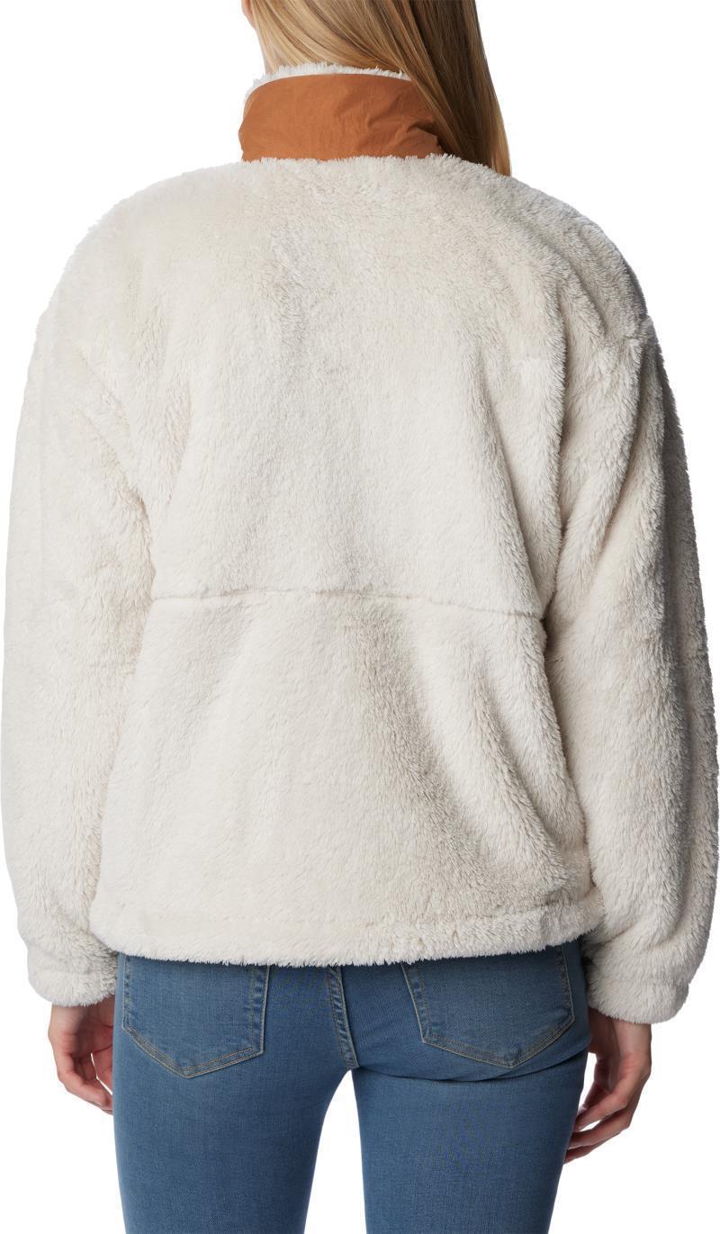 Boundless Discovery Sherpa Full Zip - Womens - Chalk / Camel Brown 2