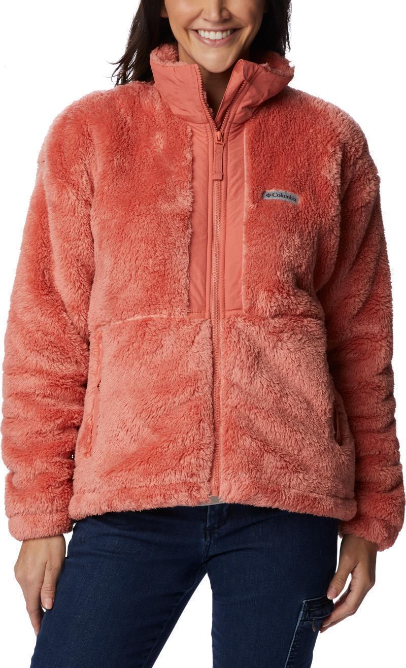 Boundless Discovery Sherpa Full Zip - Womens - Faded Peach 1