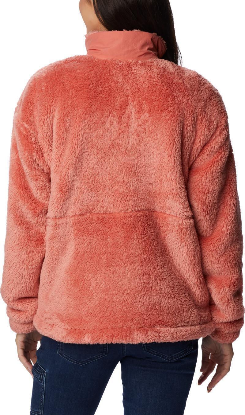 Boundless Discovery Sherpa Full Zip - Womens - Faded Peach 2