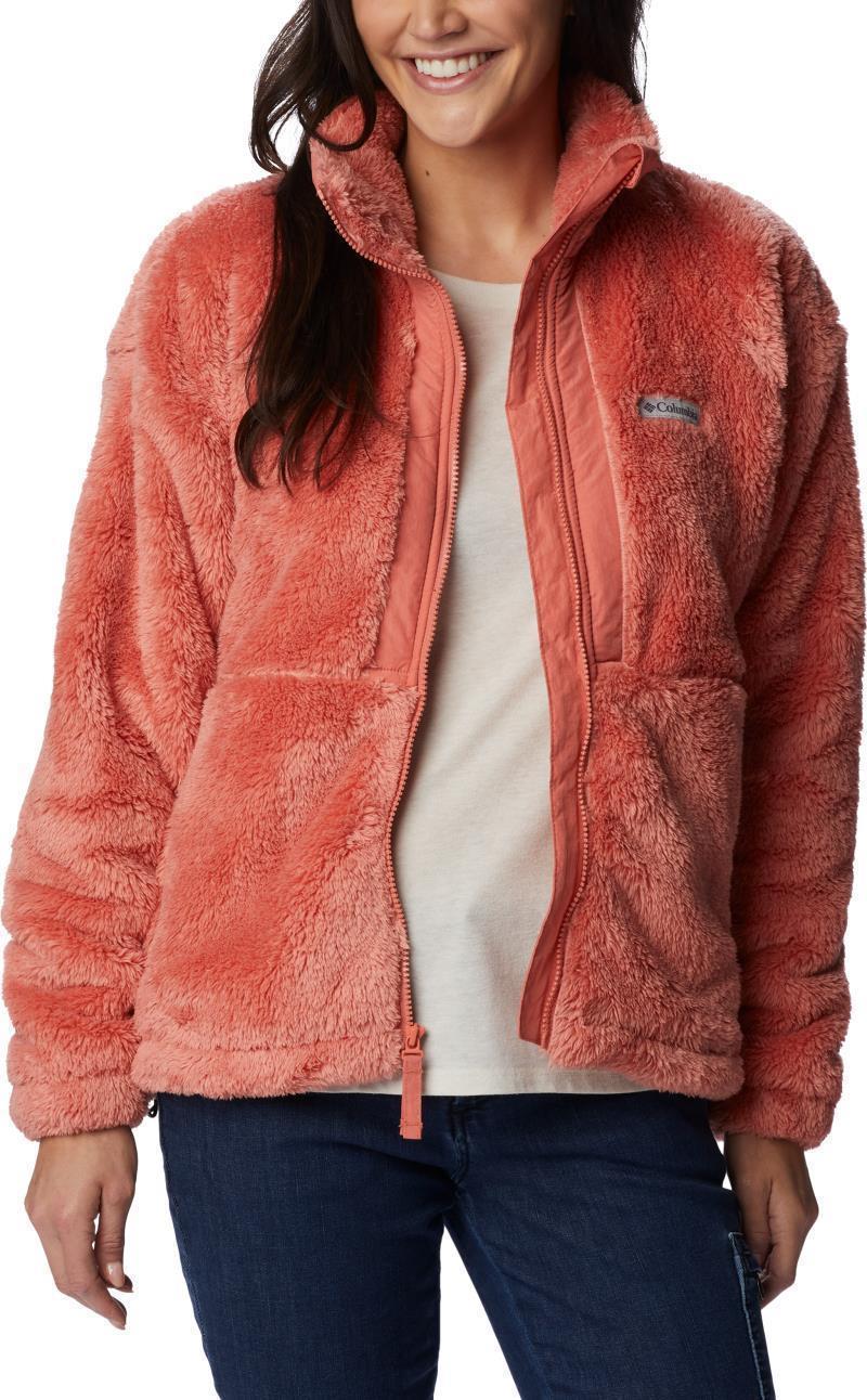 Boundless Discovery Sherpa Full Zip - Womens - Faded Peach 3