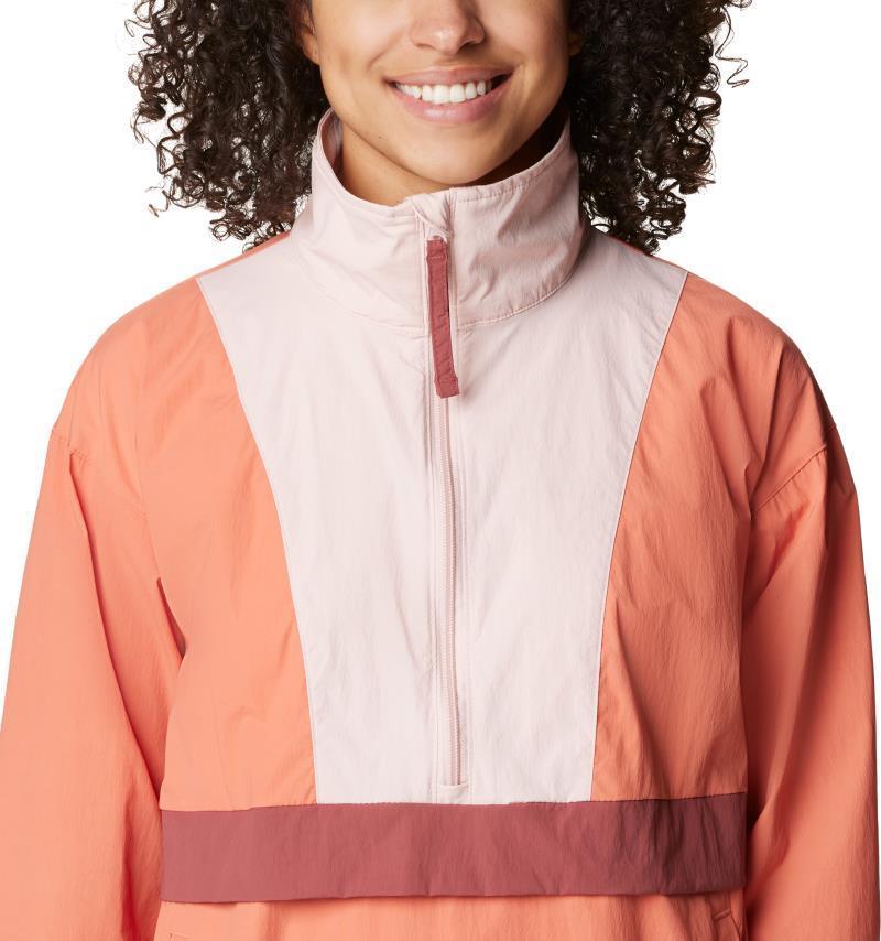 Boundless Trek Anorak - Womens - Faded Peach / Dusty Pink / Beetroot 5