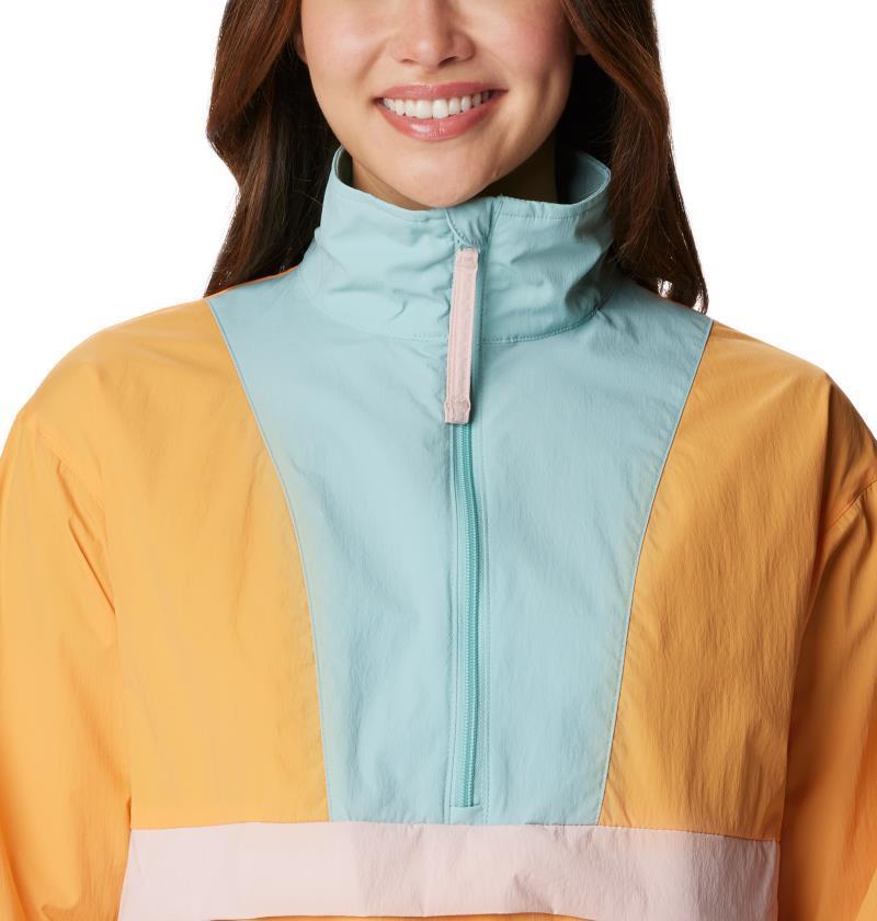 Boundless Trek Anorak - Womens - Sunset Peach / Aqua Haze / Dusty Pink 5