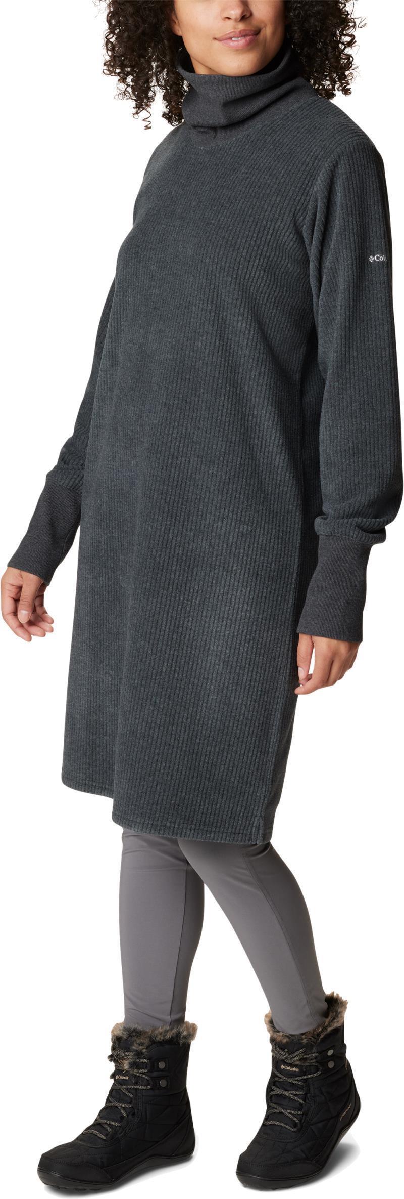 Boundless Trek Fleece Dress - Black 3