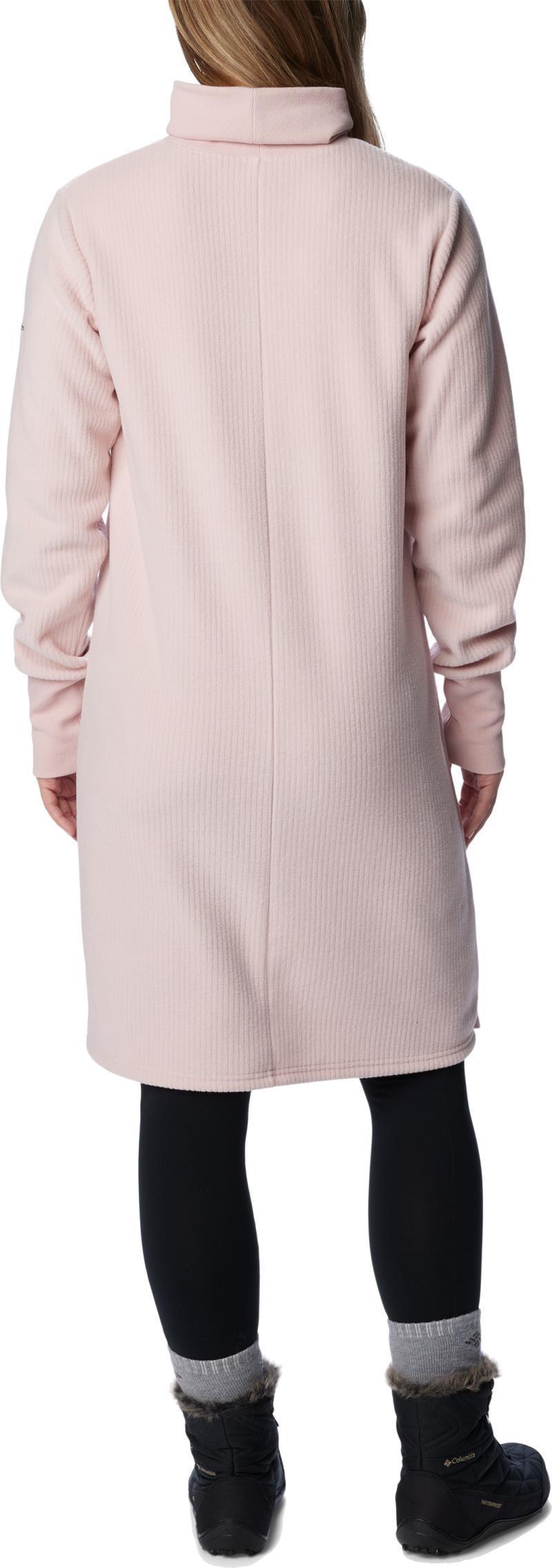 Boundless Trek Fleece Dress - Dusty Pink 2