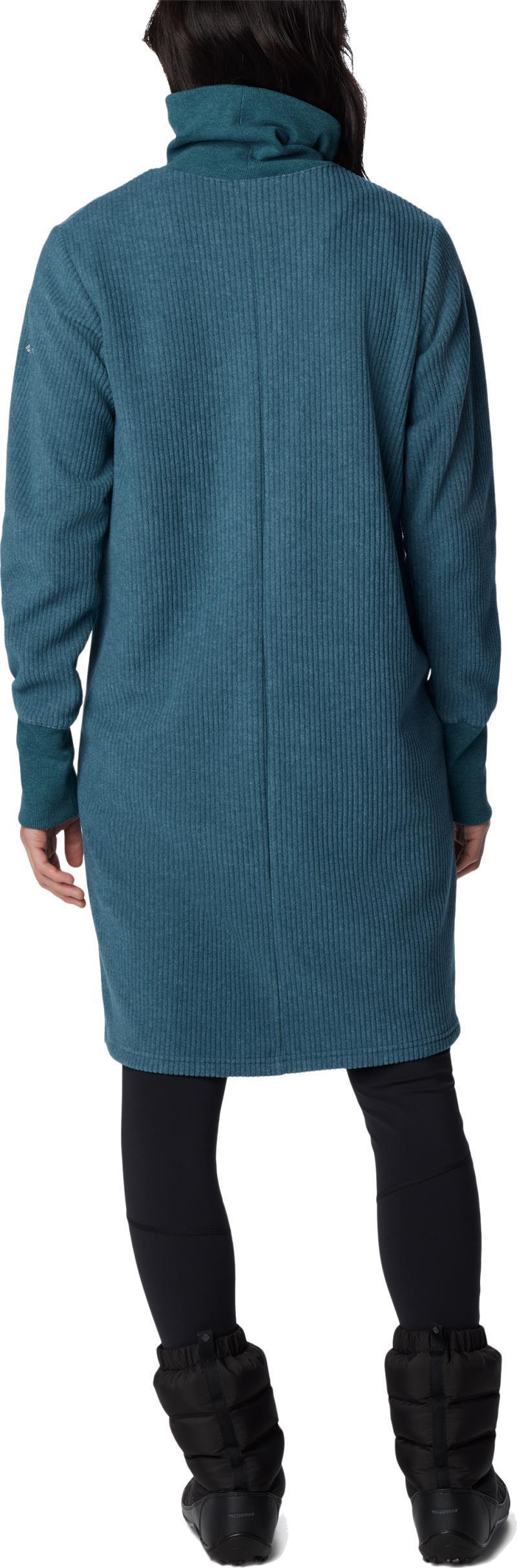 Boundless Trek Fleece Dress - Night Wave 2