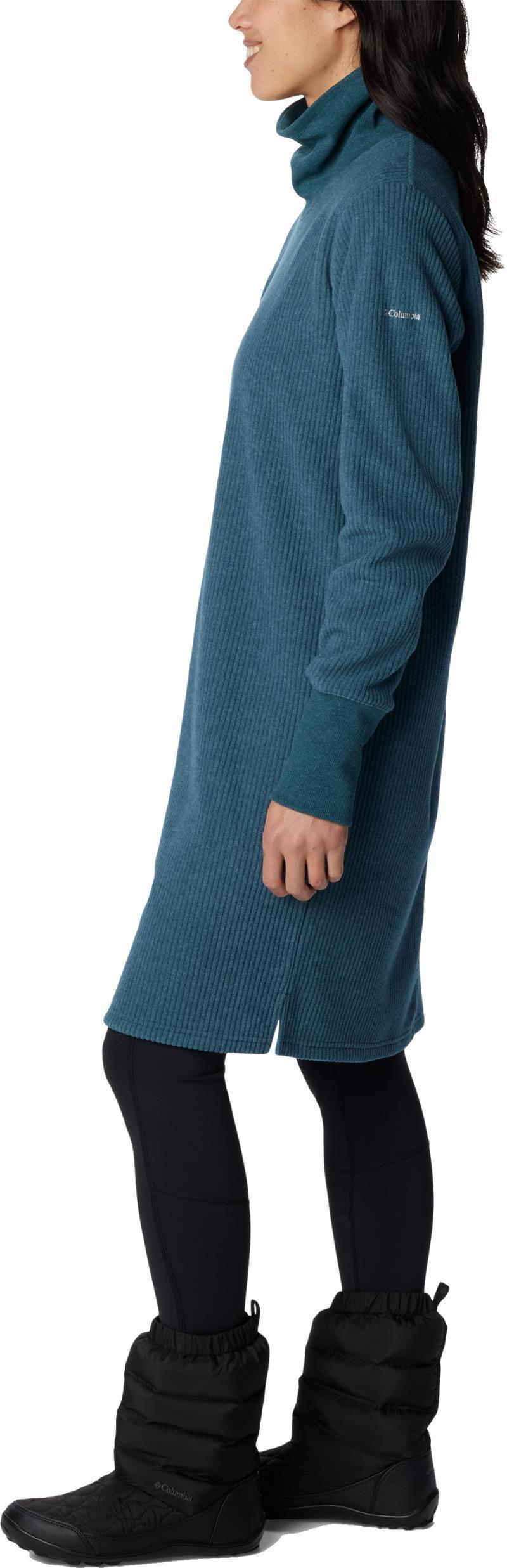 Boundless Trek Fleece Dress - Night Wave 4