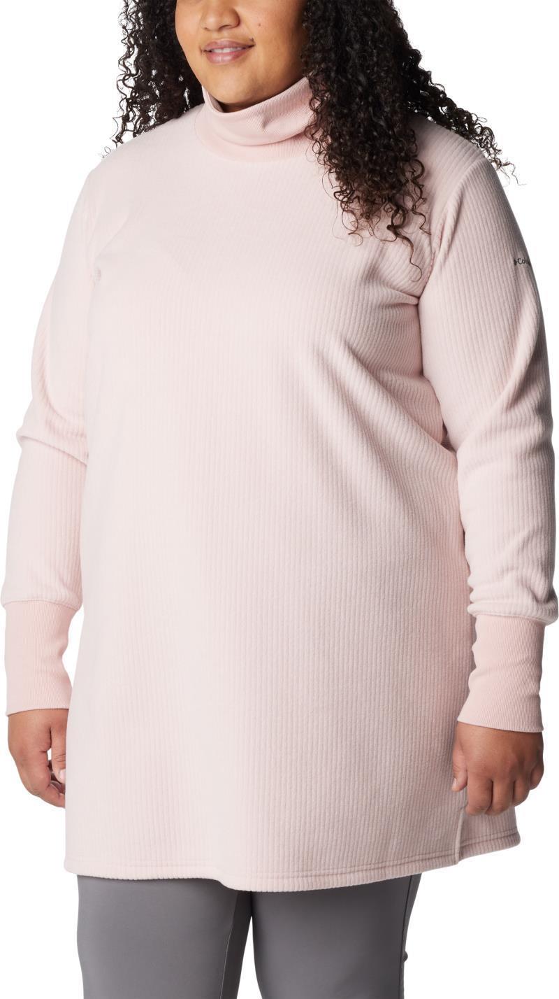 Boundless Trek Fleece Dress - Plus - Dusty Pink 3