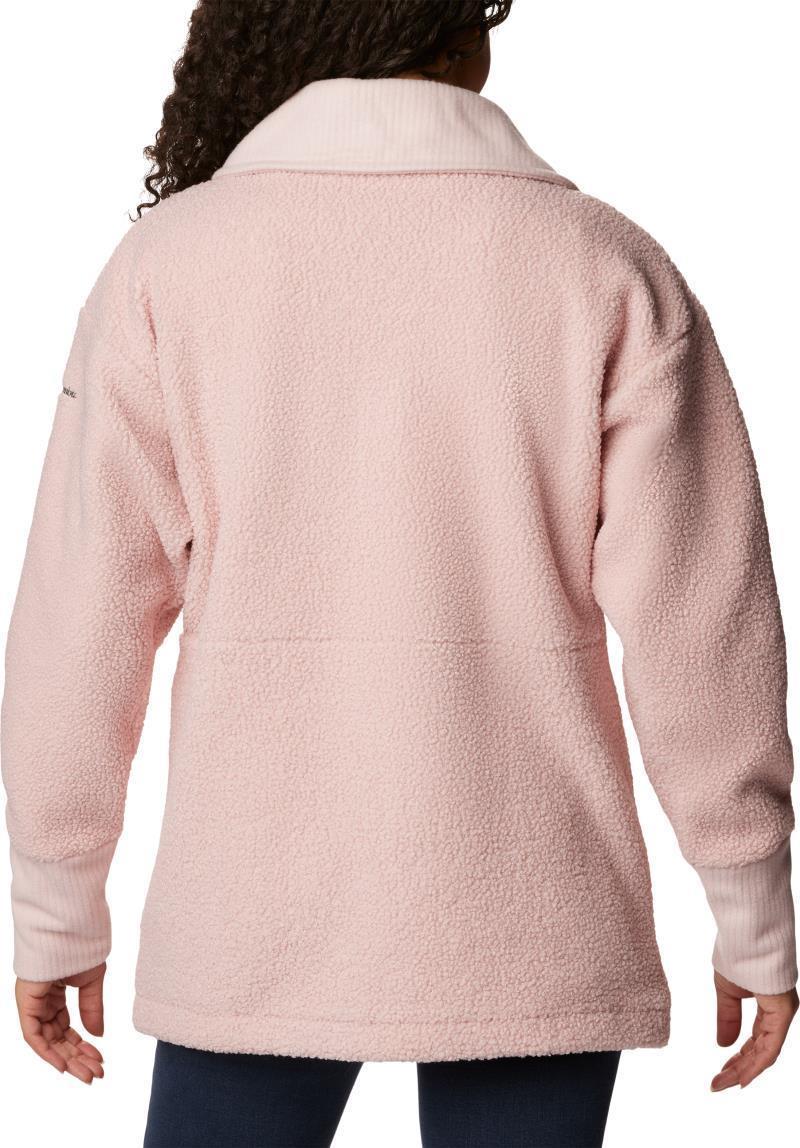 Boundless Trek Fleece Full Zip - Womens - Dusty Pink 2
