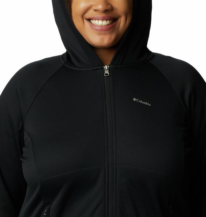 Boundless Trek Grid Fleece - Plus - Womens - Black Heather 7