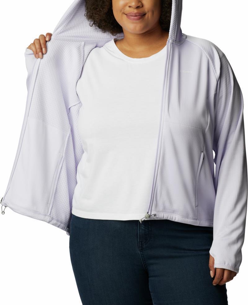 Boundless Trek Grid Fleece - Plus - Womens - Purple Tint Heather 6