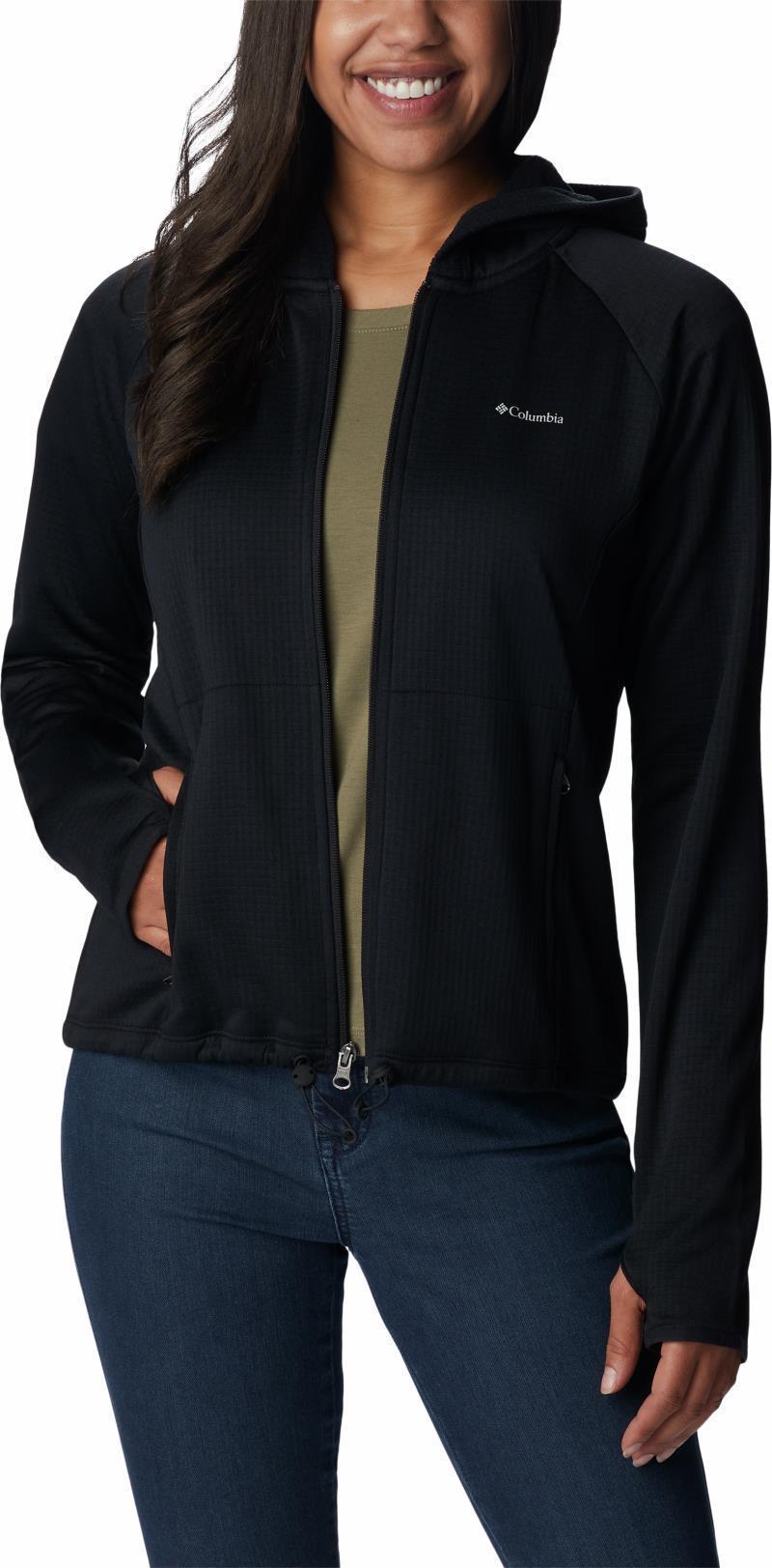 Boundless Trek Grid Fleece - Womens - Black Heather 3