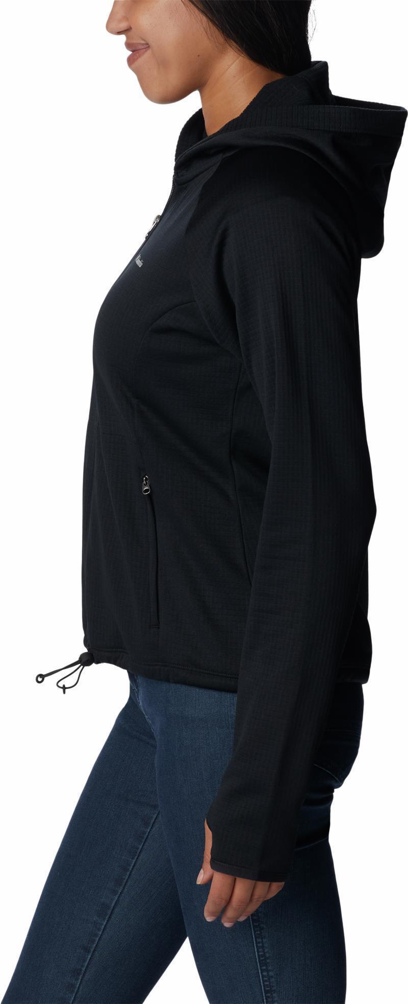 Boundless Trek Grid Fleece - Womens - Black Heather 8