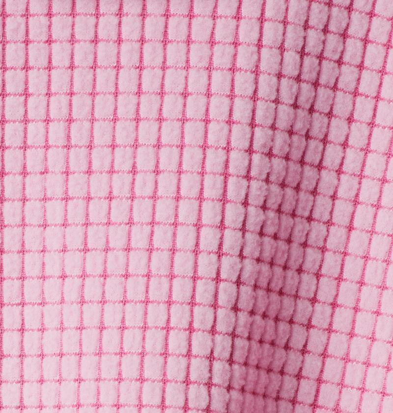 Boundless Trek Grid Fleece - Womens - Wild Geranium Heather / Wild Rose 5