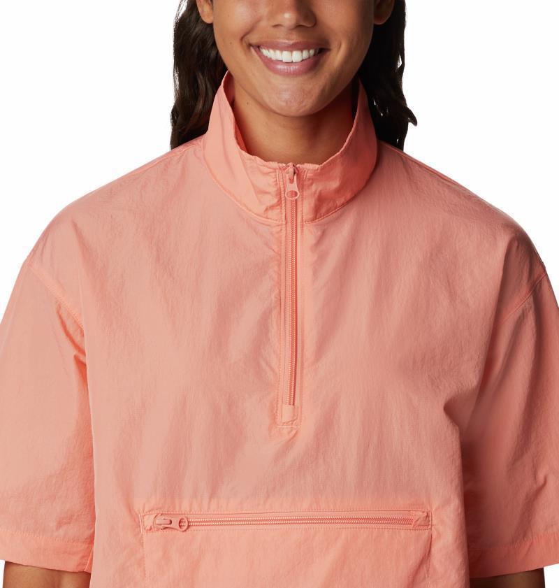 Boundless Trek Half Zip Pull Over - Womens - Summer Peach 4
