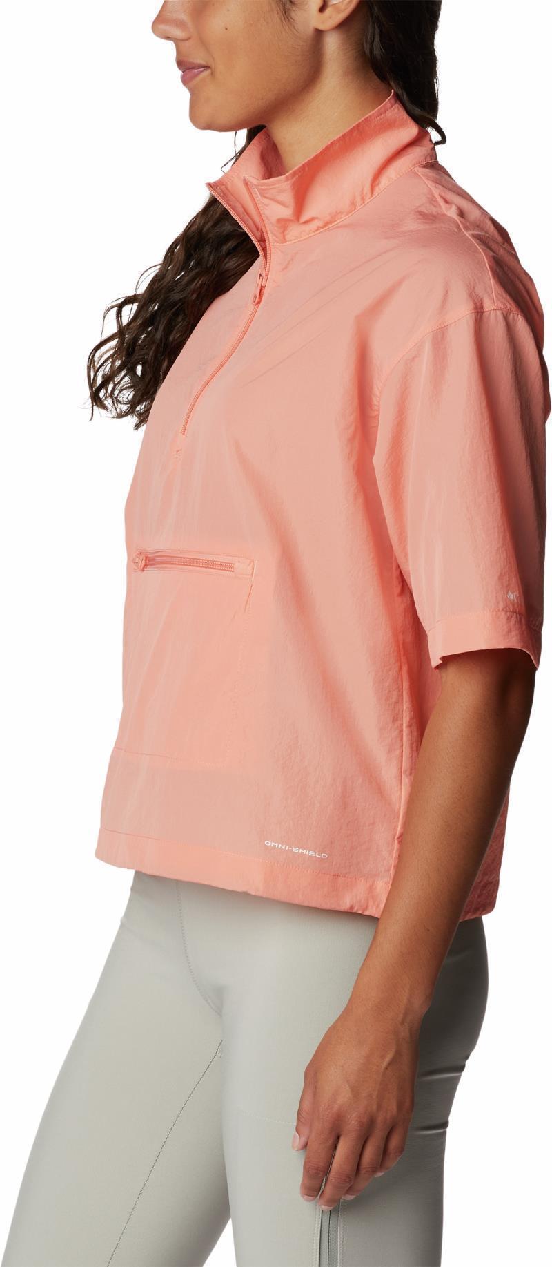 Boundless Trek Half Zip Pull Over - Womens - Summer Peach 5