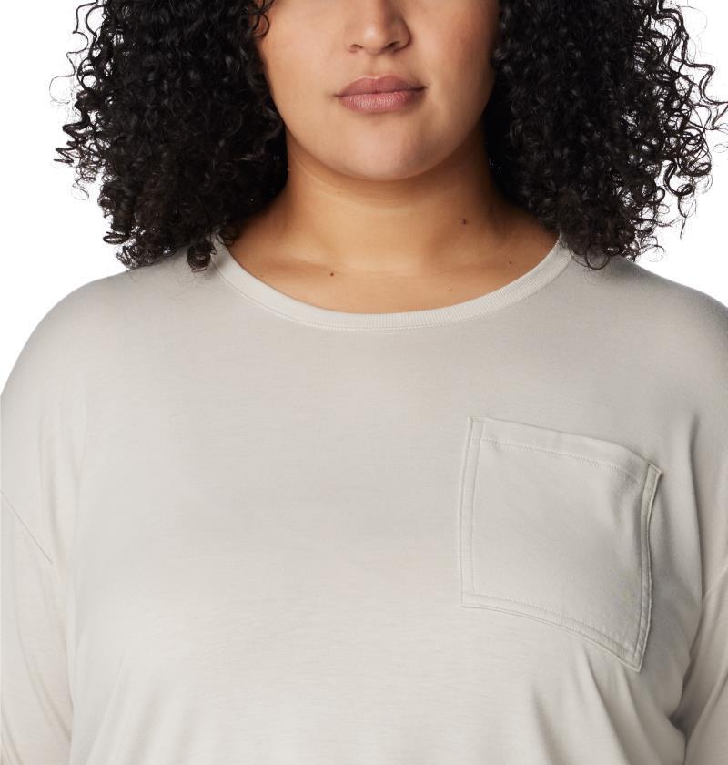 Boundless Trek LS Shirt - Plus - Womens - Dark Stone 5