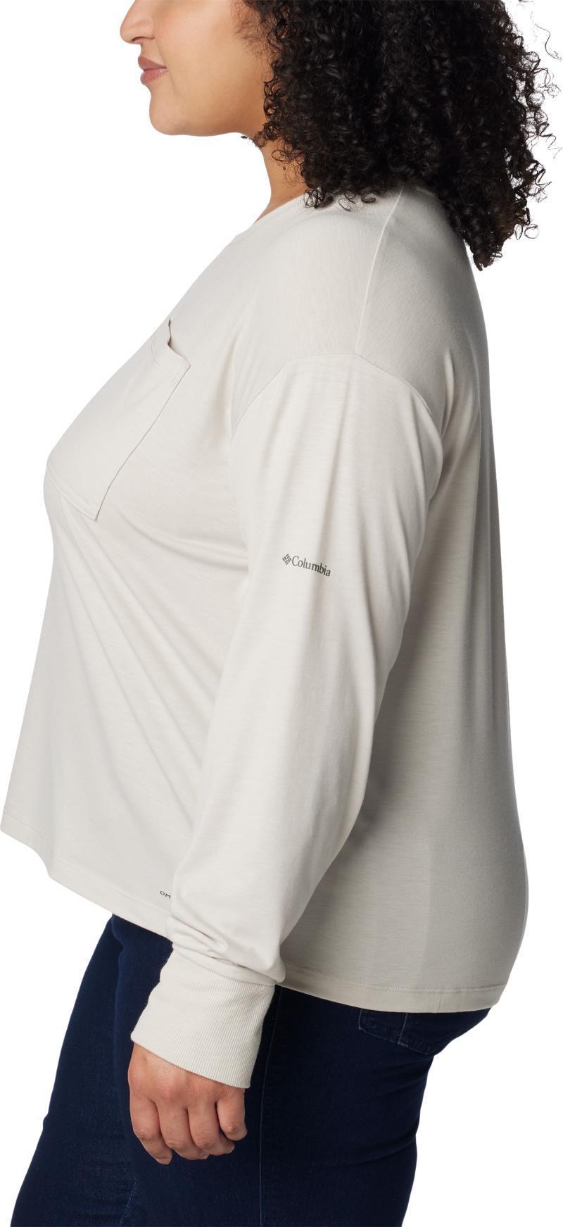 Boundless Trek LS Shirt - Plus - Womens - Dark Stone 4