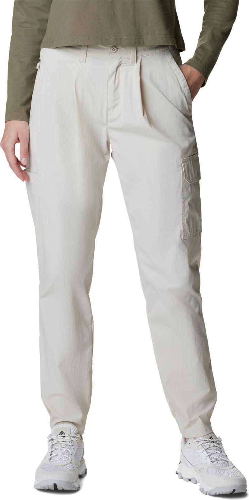 Boundless Trek Pleated Pants, Reg - Womens - Dark Stone 1