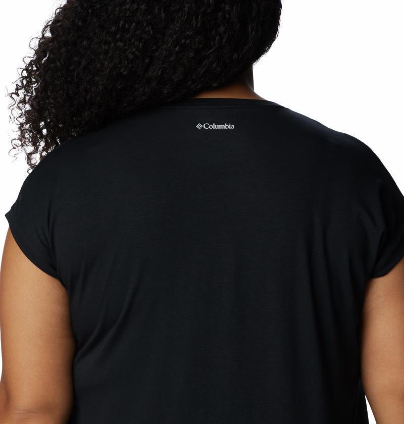 Boundless Trek SS Tee - Plus - Womens - Black 3