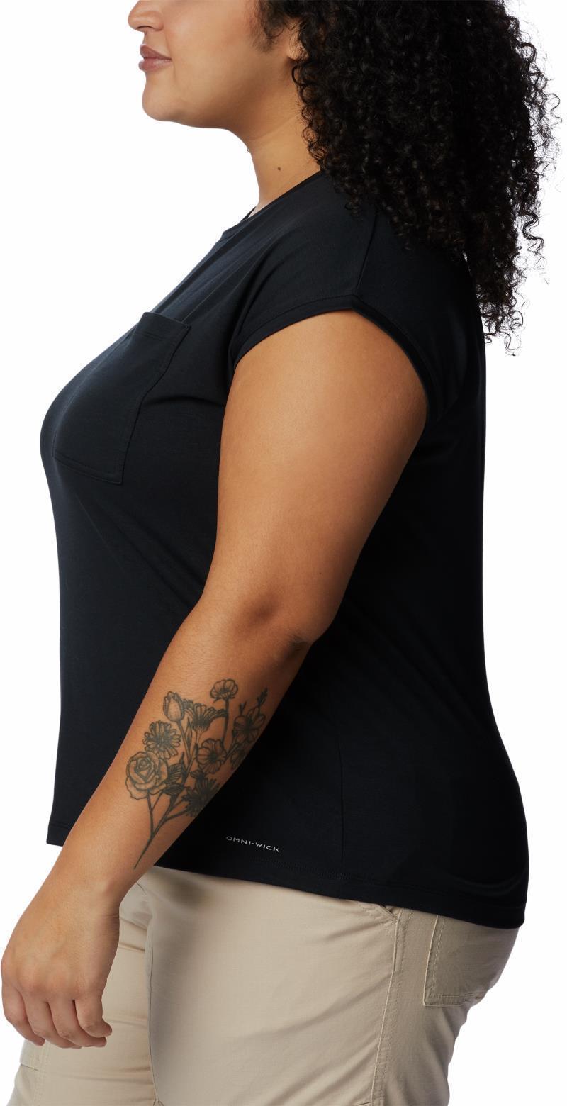 Boundless Trek SS Tee - Plus - Womens - Black 5