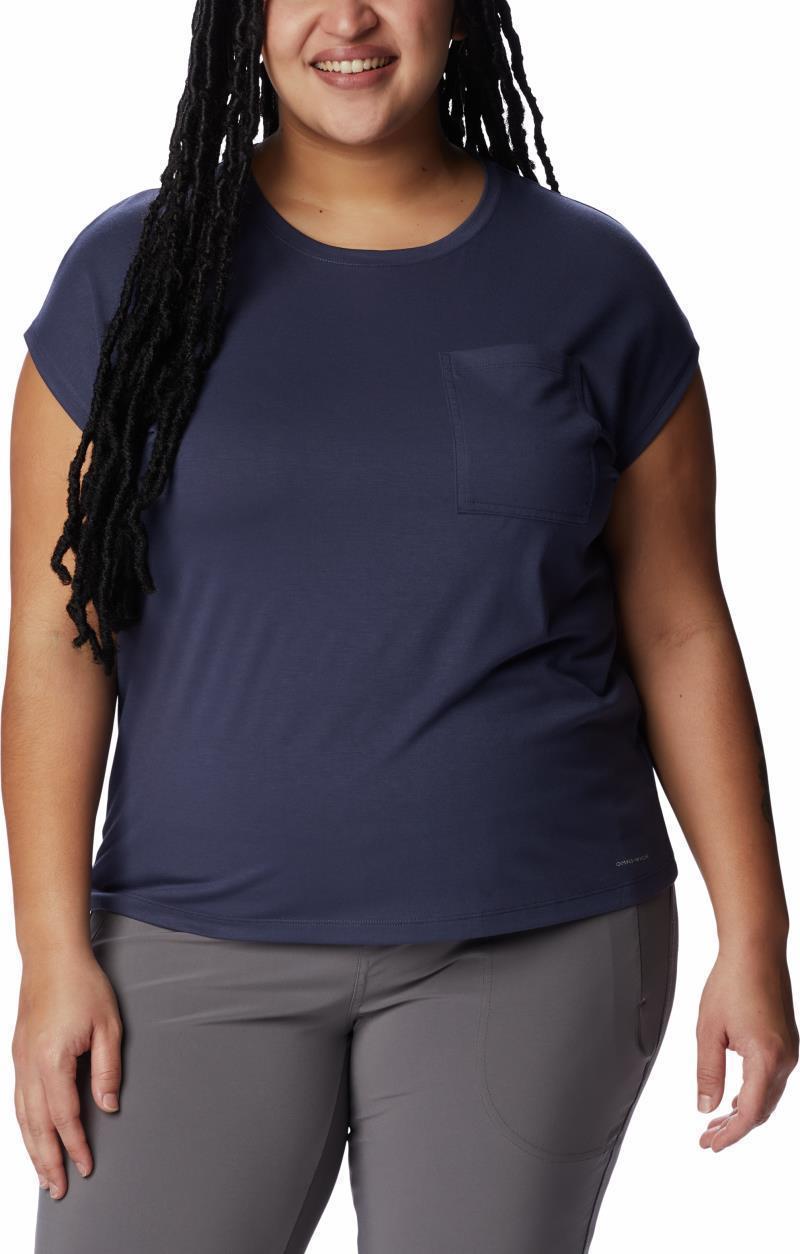Boundless Trek SS Tee - Plus - Womens - Nocturnal 1